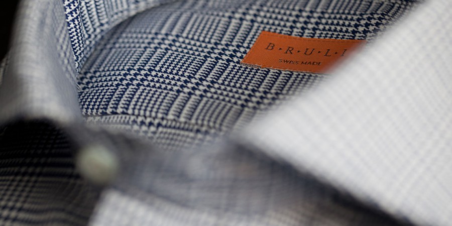 BRULI My Shirt made to measure Artisanal bespoke tailoring process inside the BRULI Swiss atelier